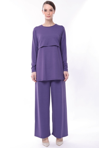 Pyjamas Maternity in Grape Pyjamas Maternity in Grape